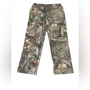 Real Tree Xtra Men’s Camouflage Cargo Pants L (36-38) NWT